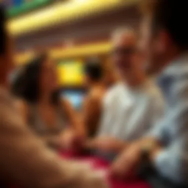 The Thrill of Casino Culture A lively casino atmosphere showcasing engagement
