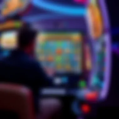 Engaging Gameplay Experience on the Anubis Slot Machine Gameplay interface of the Anubis slot machine showcasing user interaction