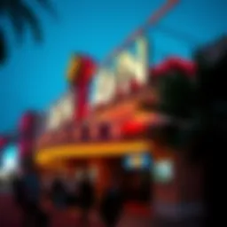 Exterior view of the AVN Awards venue