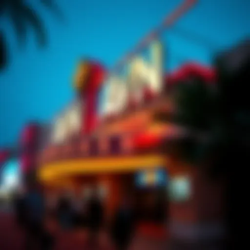 AVN Awards Venue Exterior Exterior view of the AVN Awards venue