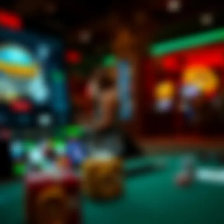 Digital interface showcasing a prominent online gambling platform.