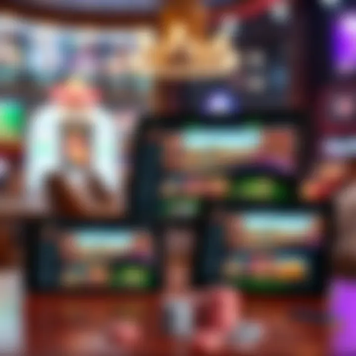 Different devices showcasing Bet Rivers download