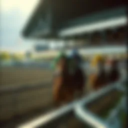 Horse racing at Saratoga