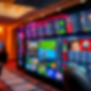 A vibrant display of various sports betting options available on Betfair