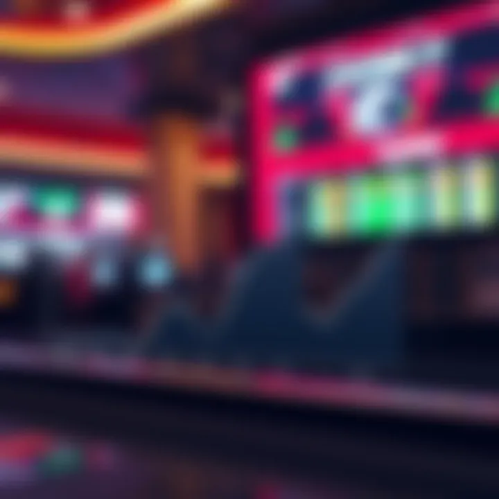 Graph illustrating market trends and regulatory landscape in sports betting