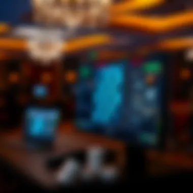 A high-definition interface for engaging with live dealer games