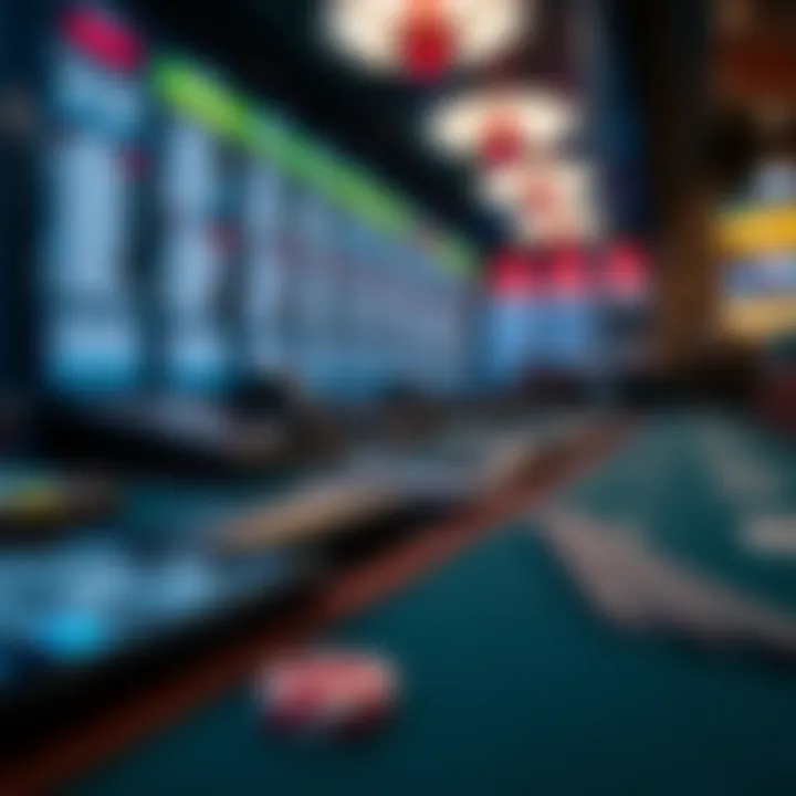 Comparison of app features for blackjack gaming