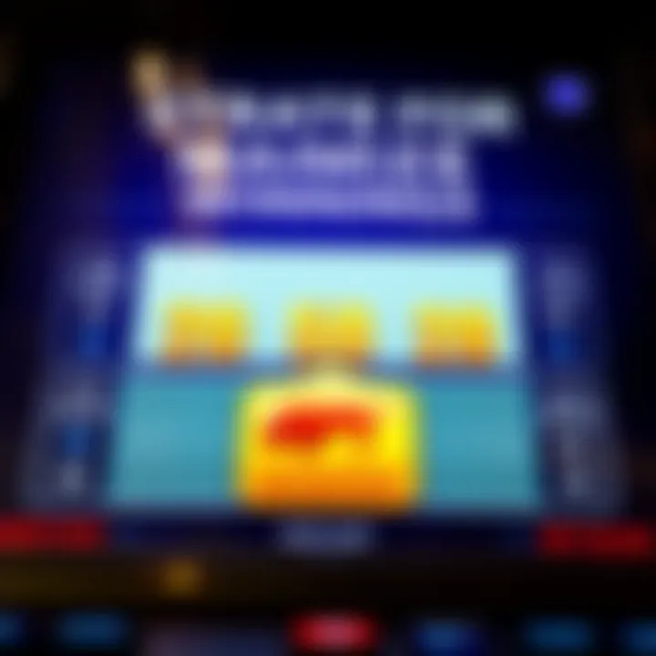 A graphic representation of strategies for maximizing winnings on the Buffalo Grand