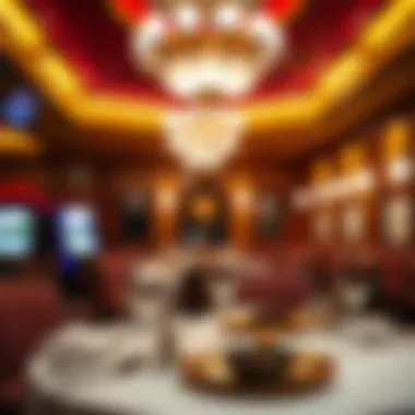 Luxurious dining experience at Caesars