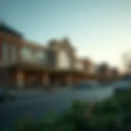 Exterior view of Century Casino Blackhawk showcasing its distinctive architecture