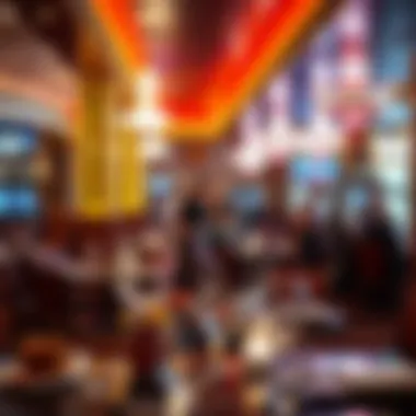 Dining Options at Circus Circus A cozy dining area within Circus Circus, highlighting the diverse culinary offerings available.