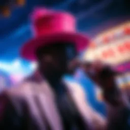 A captivating performance by a renowned artist in Las Vegas