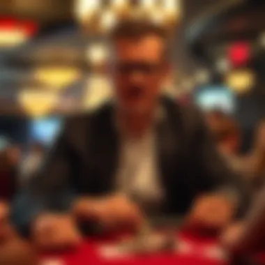 Dan Smith at the Poker Table Dan Smith at the poker table