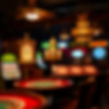 Historical Casino Games A historical depiction of traditional casino games in a vintage setting