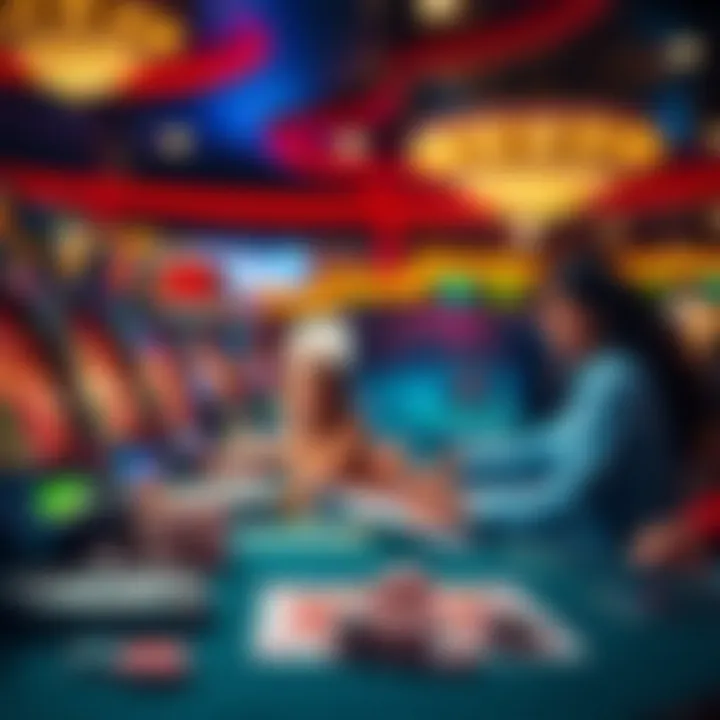 Variety of gaming options available in online casinos