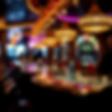 A timeline illustrating key historical moments in gambling