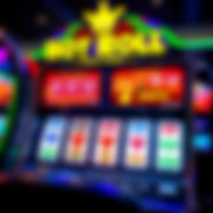 Hot Roll Video Poker Machine Vibrant display of a hot roll video poker machine screen