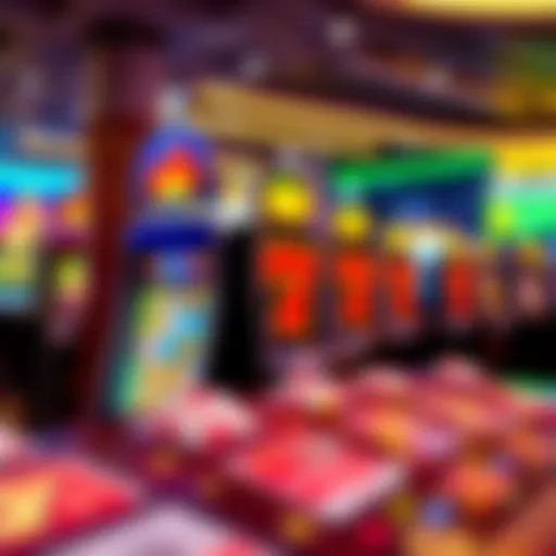 Visual representation of free online slot games showcasing vibrant graphics