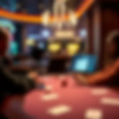 Virtual poker table setup with Google Assistant commands