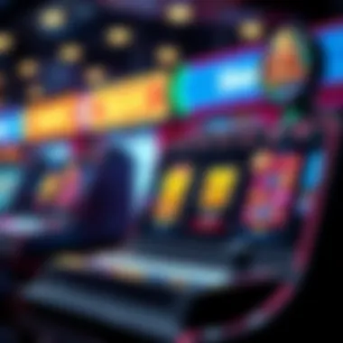 Technological interface of online slots