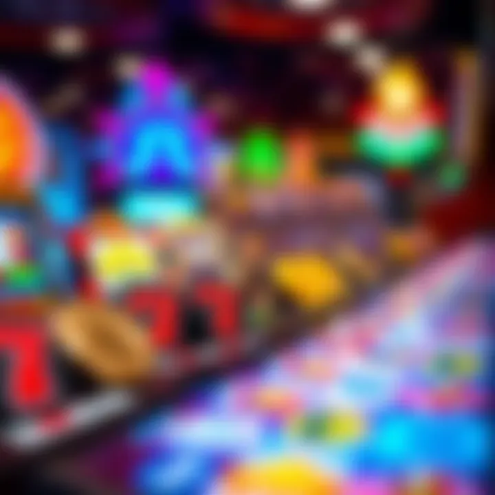 Diverse Slot Game Icons Vibrant display of various slot game icons