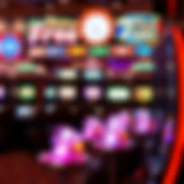 Display of various casino promotions for free slot play