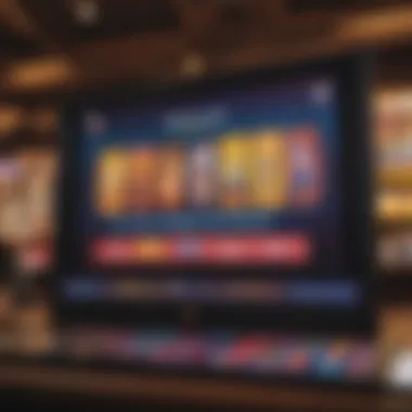 Interactive Trivia Gameplay Experience Colorful screen displaying trivia questions and answers
