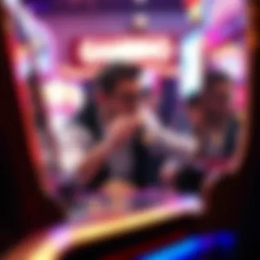 A captivating illustration of player engagement with Gambino slots