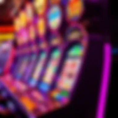 Colorful Slot Machine Icons A vibrant display of colorful slot machine icons