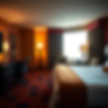 A cozy hotel room at Harrah's Cherokee providing a comfortable retreat