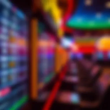 Digital Betting Experience at Hollywood Joliet Close-up of a digital betting screen displaying various sports odds