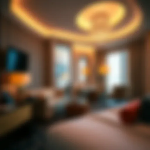 Luxurious hotel room in Las Vegas without resort fees