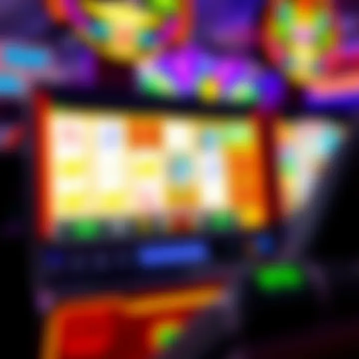 Vibrant IGT Slot Game Interface An immersive IGT slot game interface showcasing vibrant graphics