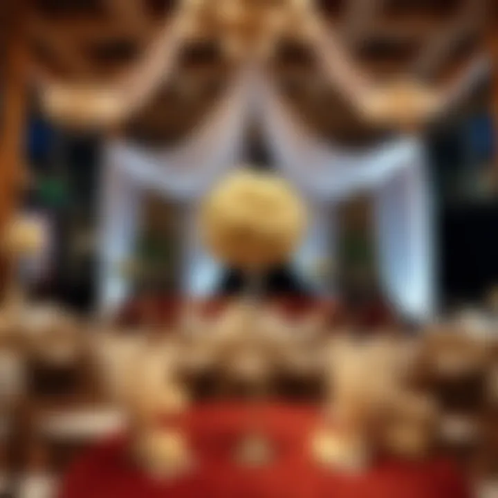 Elegant Decorations for a Simple Wedding Elegant decor for a Justice of the Peace wedding
