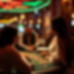 Engaging players at a live casino table