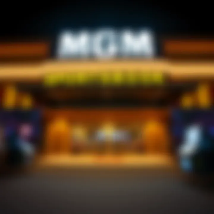 MGM Sportsbook Entrance Exterior view of MGM Sportsbook in West Virginia