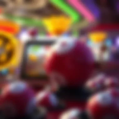 Illustration of bonus round features in Money Ball slot