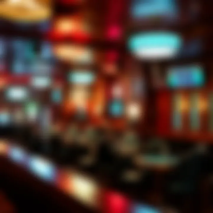 A local poker venue showcasing its lively atmosphere