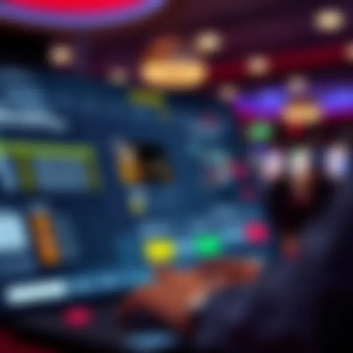 Secure Online Gambling Interface A secure online gambling platform interface