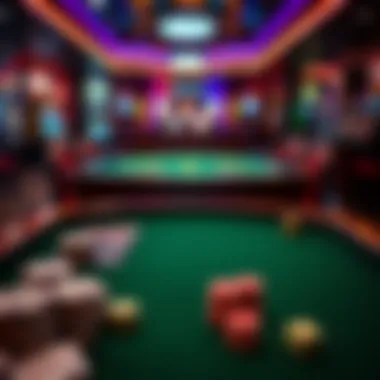 Table showing various genres of online cash games