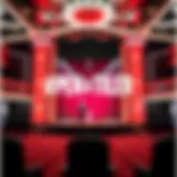 The iconic stage set of Penn and Teller at the Rio