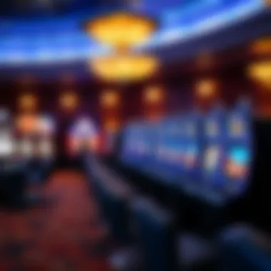 Promoting Responsible Gaming Practices A serene setting promoting responsible gaming practices.