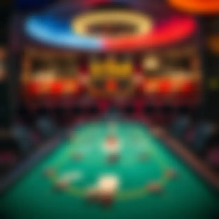 Overview of Spin and Go tournament layout