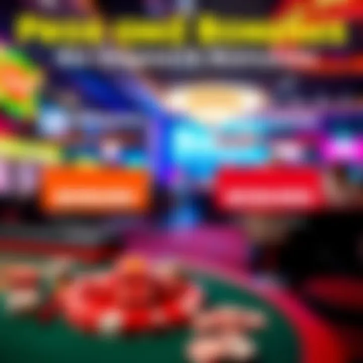 Graphical depiction of advantages and disadvantages of no deposit bonuses