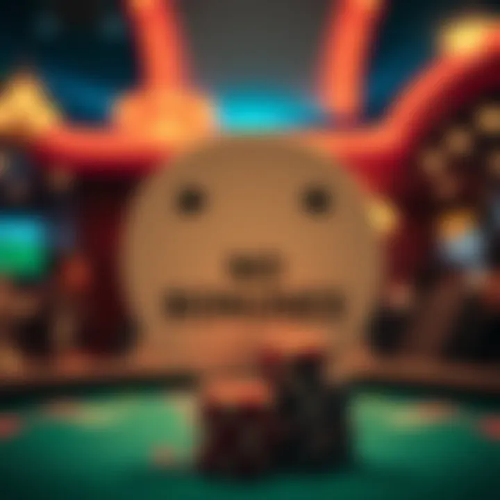 Symbolic representation of no deposit bonuses in online gambling