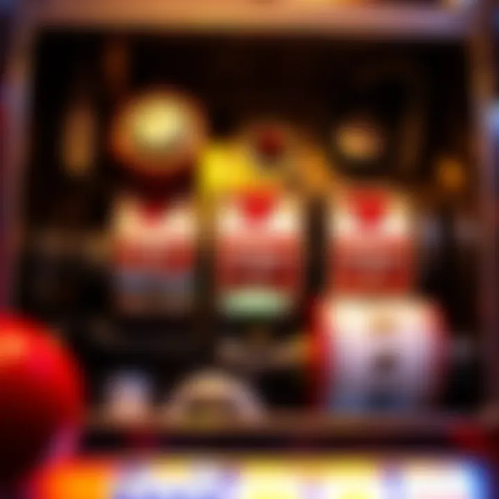 Mechanics of a Slot Machine Inside view of slot machine mechanics