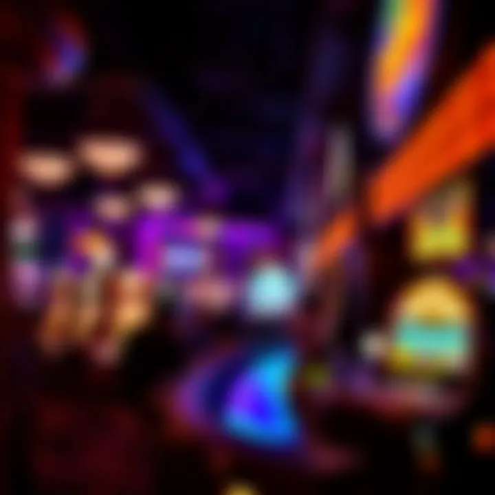 Nightlife at a New York casino