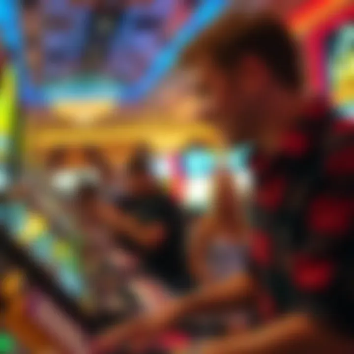 Live Entertainment at the Casino Vibrant entertainment performance at a casino venue