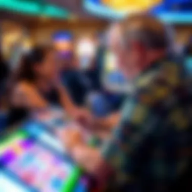 Diverse demographics enjoying Slingo on mobile devices