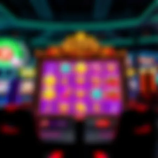 Vibrant Slot Game Interface An engaging slot game interface showcasing vibrant graphics and dynamic elements